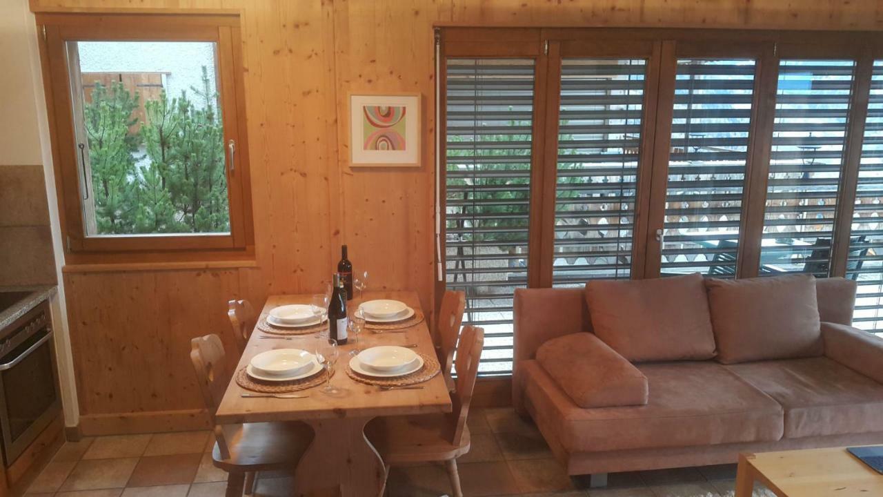 Appartement de 2.5 pièces avec vue imprenable - Veysonnaz Extérieur photo